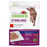 Natural Trainer Adult Sterilised - hovězí (24 x 85 g)