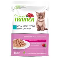 Natural Trainer Kitten & Young - treska (12 x 85 g)