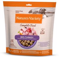 Nature's Variety Mini mrazem sušené kompletní krmivo -krůtí (2 x 120 g)