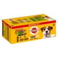 Pedigree kapsička Adult - 40 x 100 g - 4 varianty v omáčce