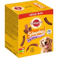 PEDIGREE Schmackos Mega Box Multi Mix 5 × 158 g