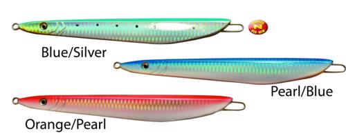 Pilker slim jim jig, 100g, farba modrá/strieborná Variant: 44 3485220 - Pilker slim jim jig, 220g, farba modrá/strieborná