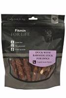 Pochoutka FFL dog treat duck with rawhide stick 400g + Množstevní sleva