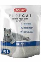 Podestýlka PURECAT natural silica 10l Zolux