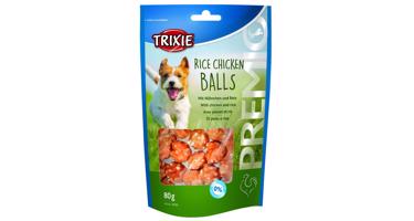 PREMIO Rice Chicken Balls, kuličky s kuřecím a rýží, 80g