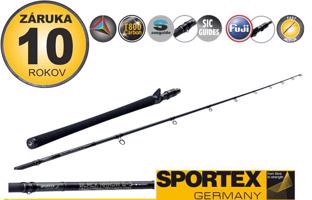 Přívlačové pruty SPORTEX Black Arrow G-3 Musky 2-díl Variant: Baitcast 255cm / 260g