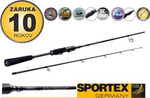 Přívlačové pruty SPORTEX Black Arrow G-3 ultra light Variant: 270cm / 0,5-7g