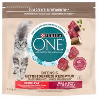 Purina ONE Grain Free Sterilized s hovězím - 1,1 kg