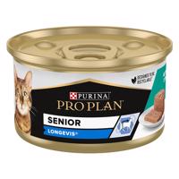 PURINA PRO PLAN Senior Longevis 24 x 85 g - tuňák