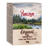 Purizon Adult 6 x 70 g - bez obilovin - Míchané balení 3 druhy