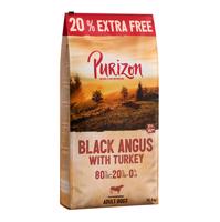 Purizon granule, 12 kg + 2,4 kg zdarma - Adult Black-Angus hovězí s krocanem - bez obilovin