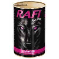 Rafi Dog 12 × 1 240 g - výhodné balení - krůtí