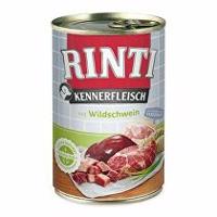 Rinti Dog Kennerfleisch konzerva Adult divočák 400g + Množstevní sleva