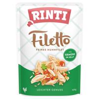 RINTI Filetto Pouch in Jelly 24 x 100 g - Kuřecí se zeleninou