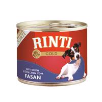 Rinti Gold s jemnými kousky bažantího masa 12 × 185 g