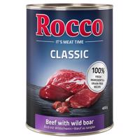 Rocco Classic, 6 x 400 g za skvělou cenu - Hovězí s divočákem