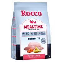 Rocco Mealtime Sensitive krůtí a kuřecí - 5 x 1 kg