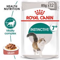 ROYAL CANIN INSTINCTIVE 7+ mokré krmivo v omáčce pro starší kočky 12 × 85 g