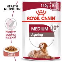 ROYAL CANIN MEDIUM AGEING 10+ mokré krmivo pro středně velké psy 10 x 140 g