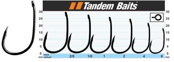 Rybarske háčiky kaprove Specialist Boilie Tandem Baits Variant: 199 04001 - Rybarske háčiky kaprove Specialist Boilie Tandem Baits