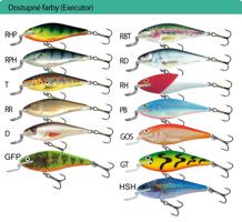 Salmo rybářské woblery executor IEX 12SR Variant: barva RR