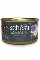 Schesir Cat konz. After Dark Paté kuře/kachna 80g + Množstevní sleva