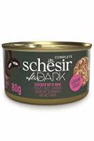 Schesir Cat konz. After Dark Wholefood kuře/šunka 80g + Množstevní sleva