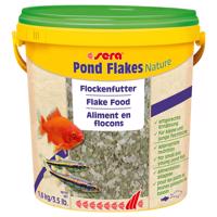 Sera Pond Flakes Nature - Ekonomické balení: 2 x 10 litrů