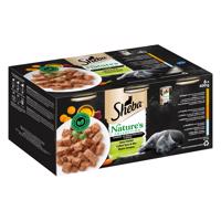 Sheba Nature's Collection 6 x 400 g - 3 + 3 zdarma - Různé druhy v paštice