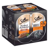 Sheba Perfect Portions 16 x 6 misek (48 x 37,5 g) - Omáčka s krůtím masem