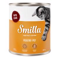 Smilla Drůbeží konzervy 24 x 800 g - 15 % sleva - jemné drůbeží s jehněčím