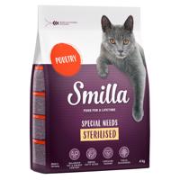 Smilla granule, 3 kg + 1 kg zdarma - Adult Sterilised drůbeží