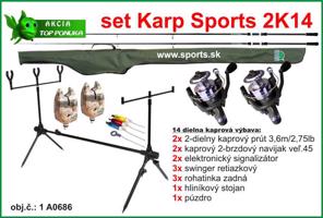 SPORTS 234K14 - Kaprový 14 dílný set - 3,6m / 2,75lbs