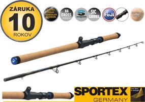 Sumcové pruty SPORTEX Top Cat Vertical 2-díl Variant: 198cm / 130-300g