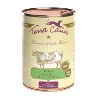 Terra Canis výhodné balení 12 x 400 g - Hovězí s mrkví, jablky a přírodní rýží