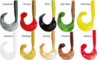 Thunder Tail 3cm/1g, gunpowder, 5 ks Variant: 44 3212102 - Thunder Tail 8cm/9g, hot lips,5 ks