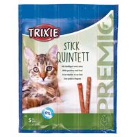 Trixie PREMIO Stick Quintett - drůbeží a játra (10 x 5 g)