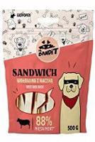 VetExpert Mr.Bandit poch.SANDWICH hovězí a kachní 500g + Množstevní sleva