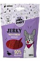 VetExpert Mr.Bandit pochoutka JERKY kachní filety 80g + Množstevní sleva