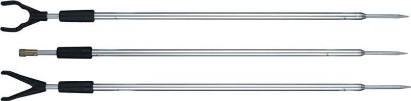 Vidlička hliníková s hrotem - 125 cm  závit