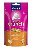 Vitakraft Cat pochoutka Crispy Crunch drůbeží 60g + Množstevní sleva