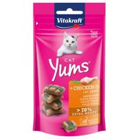 Vitakraft Cat Yums kuřecí maso a kočičí tráva 9× 40 g