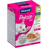 Vitakraft Poésie Petit Cat Grass Selection, 6× 50 g