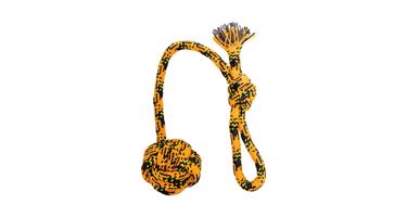 Vrhací bavlněné lano s míčem HipHop ROPE ø 7cm / 48 cm