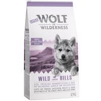 Výhodné balení: 2 x 12 kg Wolf of Wilderness Adult granule MIX - Adult Jehněčí + kachna