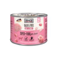 Výhodné balení MAC's Cat 24 ks (24 x 200 g) - Mix losos a kuřecí & telecí a krůtí