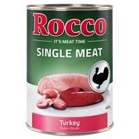 Výhodné balení Rocco Single Meat 12 x 400 g krůtí