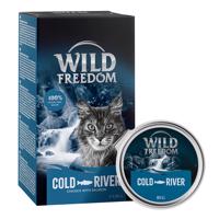 Výhodné balení Wild Freedom Adult vaničky 24 x 85 g - cold river - losos a kuřecí