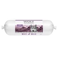 Výhodné balení Wolf of Wilderness Adult 24 x 400 g  - Wurst - Wild Hills - kachní