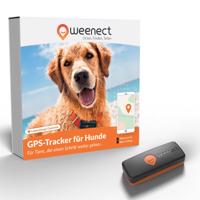 Weenect XS GPS lokátor pro psy, bílý Schwarz